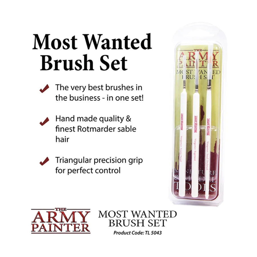 Wargames Most Wanted Set (2019 Edition) Brushes