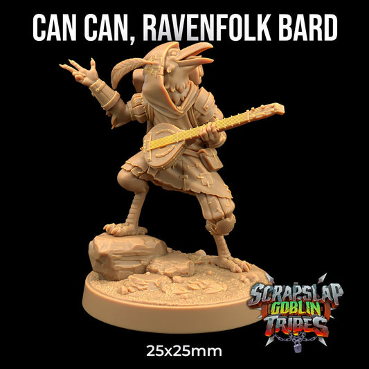 Can Can, the Ravenfolk Bard