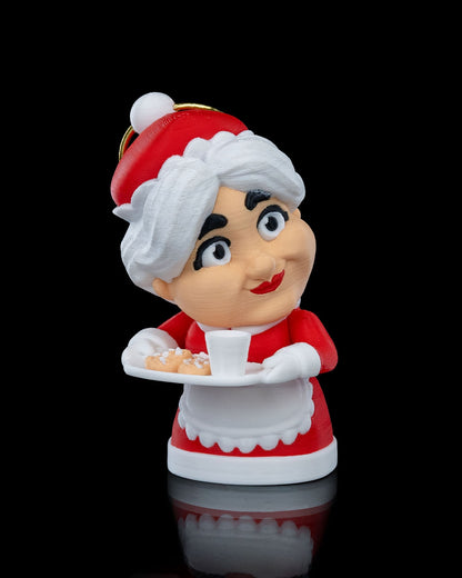 Mrs. Clause Articulated Ornament.