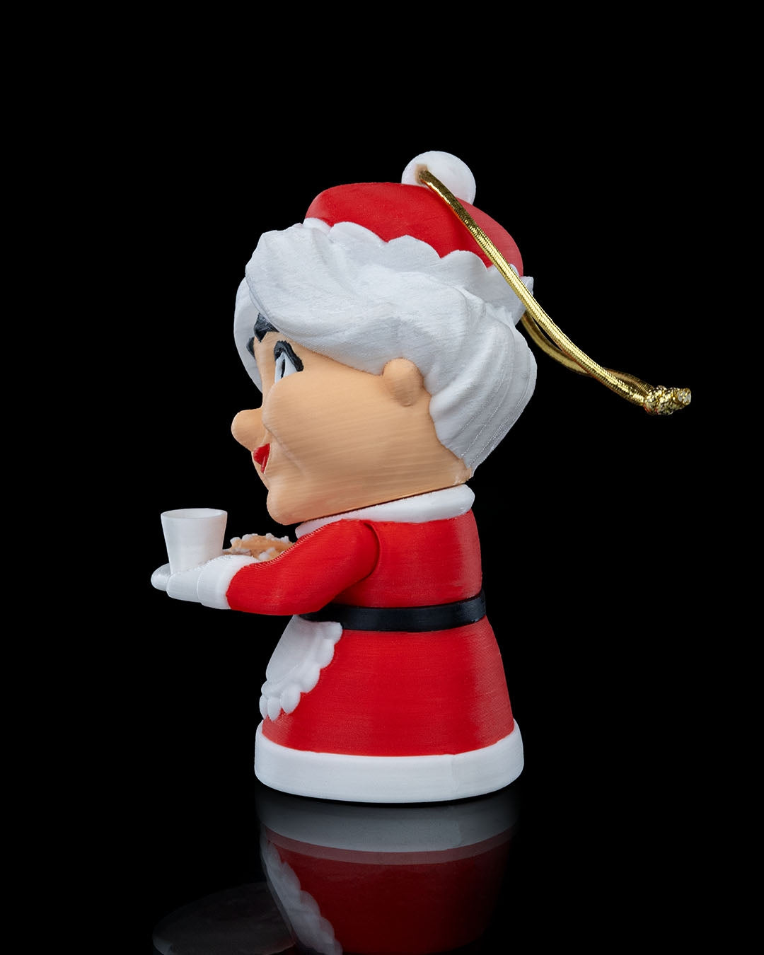 Mrs. Clause Articulated Ornament.