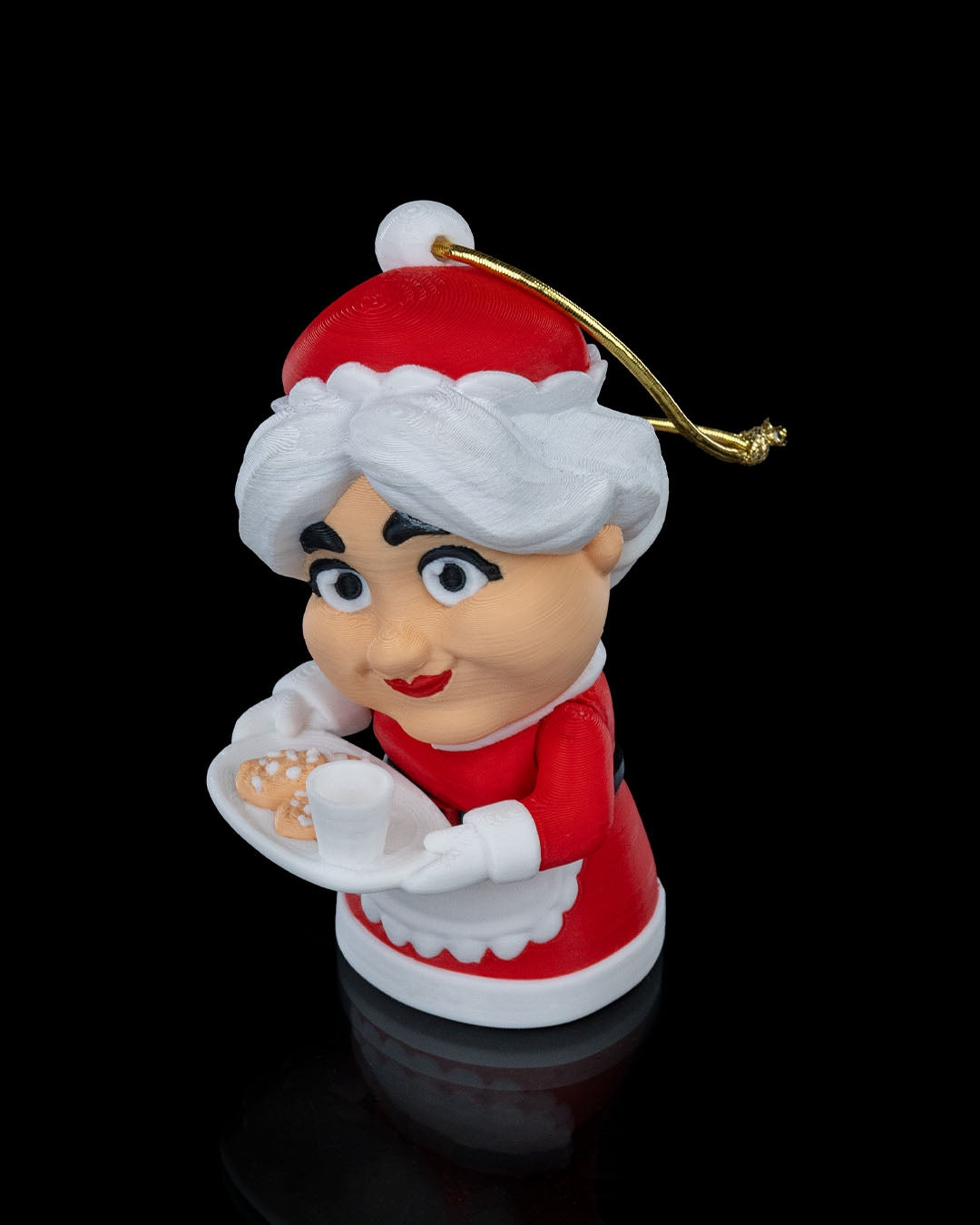 Mrs. Clause Articulated Ornament.