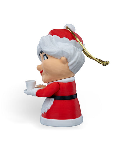 Mrs. Clause Articulated Ornament.