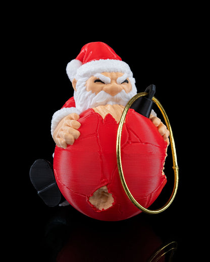 Naughty Claus, an ornament