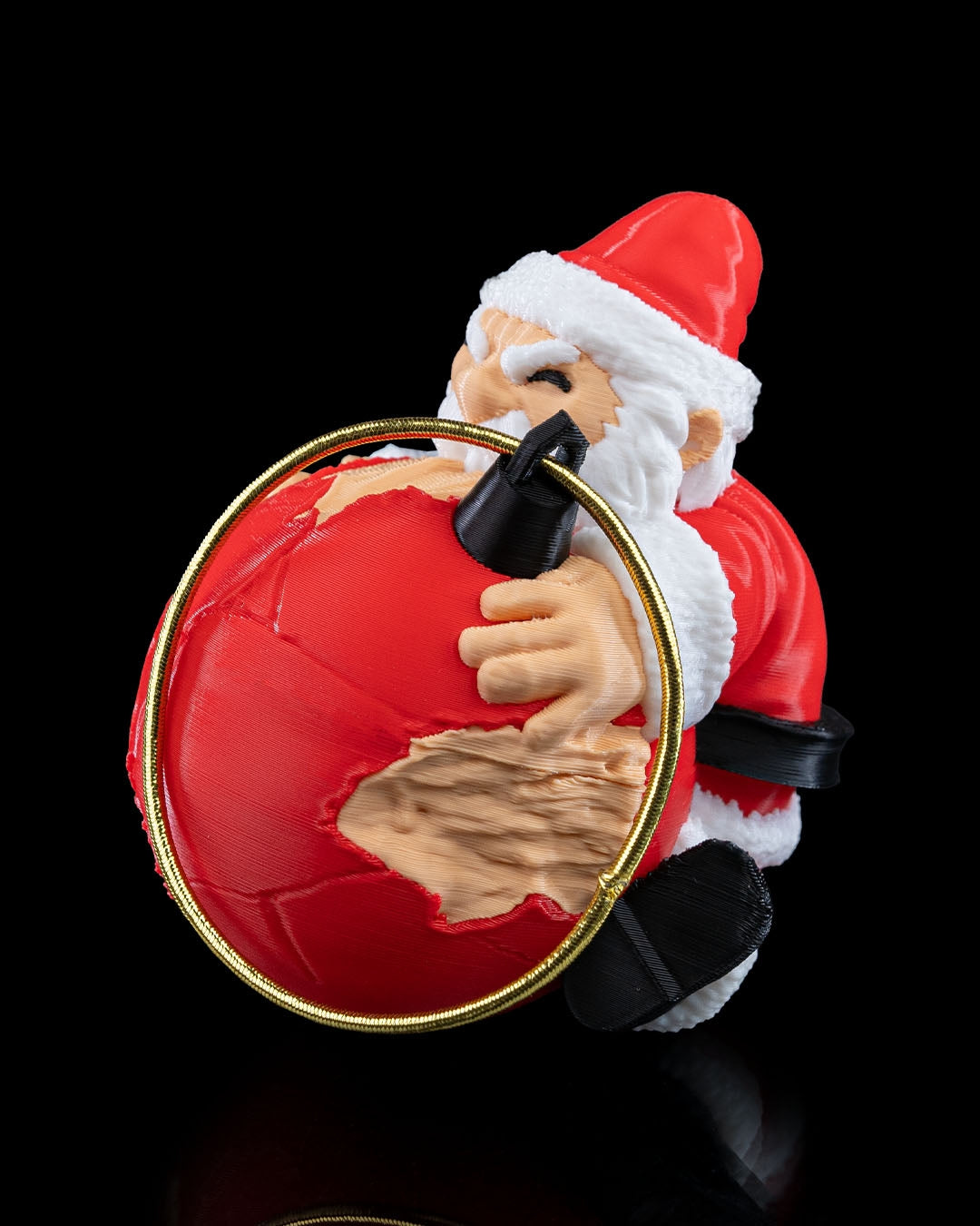 Naughty Claus, an ornament