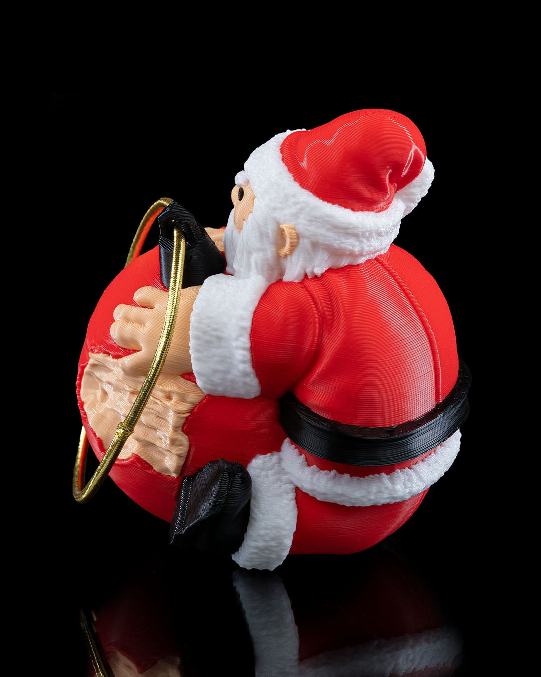 Naughty Claus, an ornament