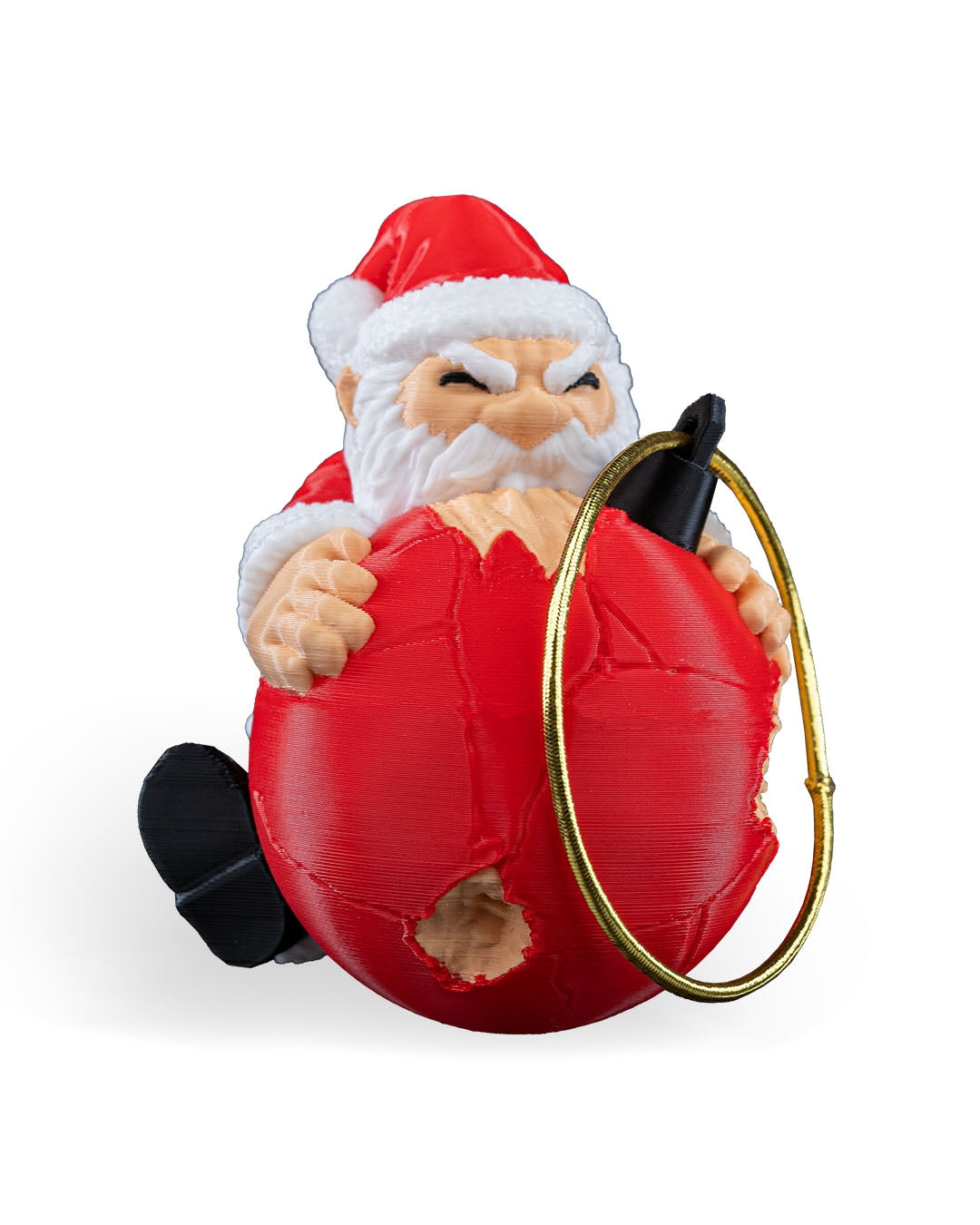 Naughty Claus, an ornament