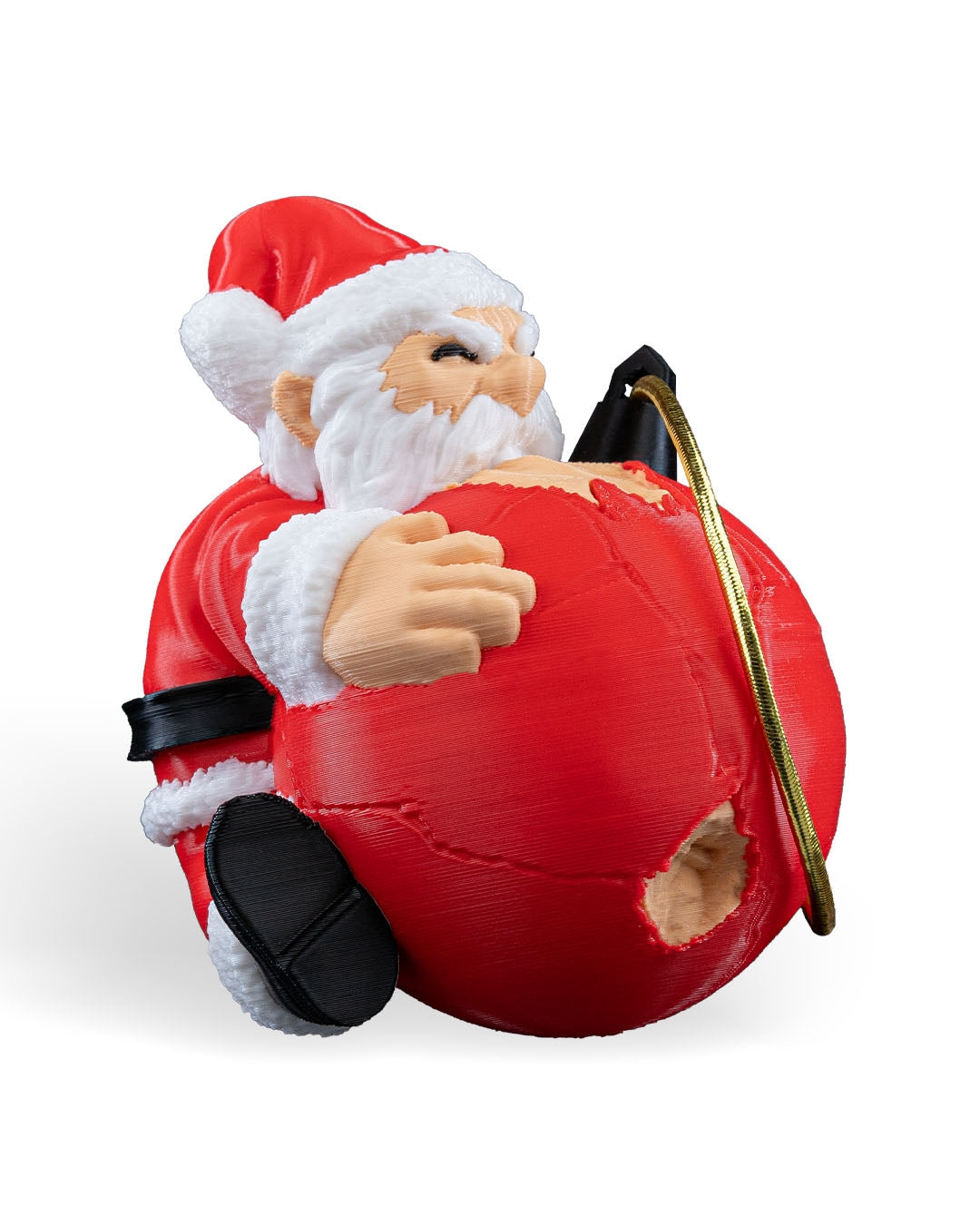 Naughty Claus, an ornament