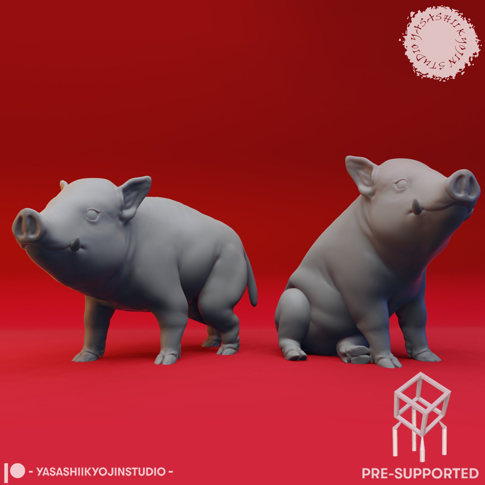 Giant Boar / Designed by Yasashii Kyojin studio