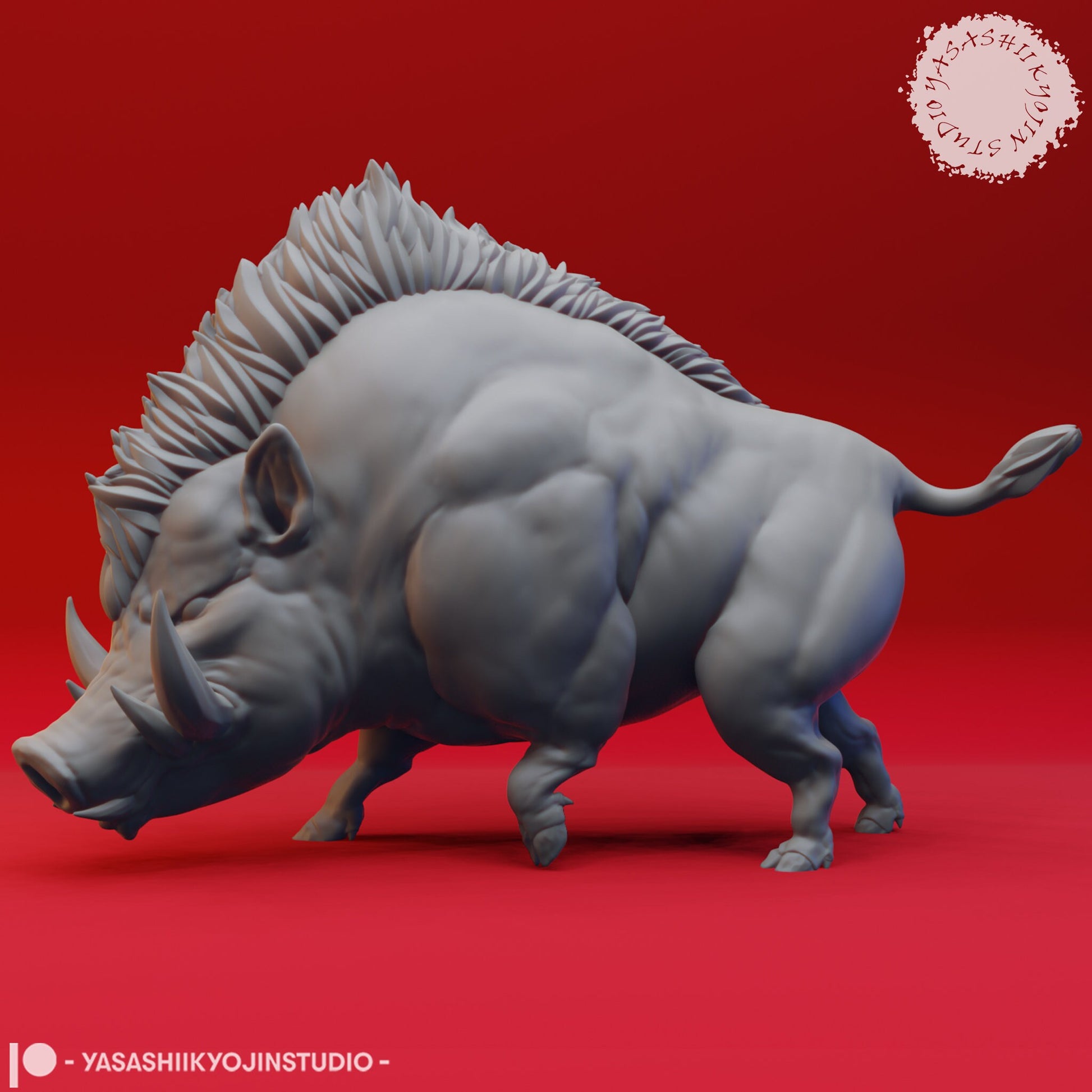 Giant Boar / Designed by Yasashii Kyojin studio