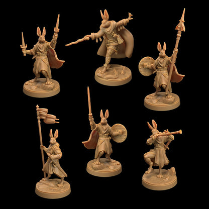 Rabbitfolk Heroes / Designed by The Dragon Trappers Lodge