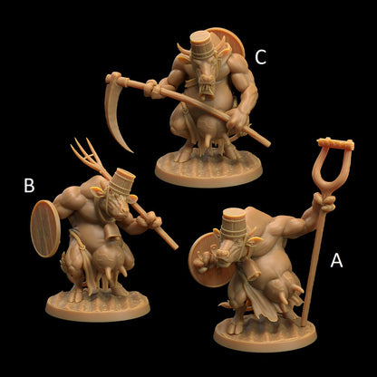 Dairy Minotaurs / Designed by The Dragon Tappers Lodge