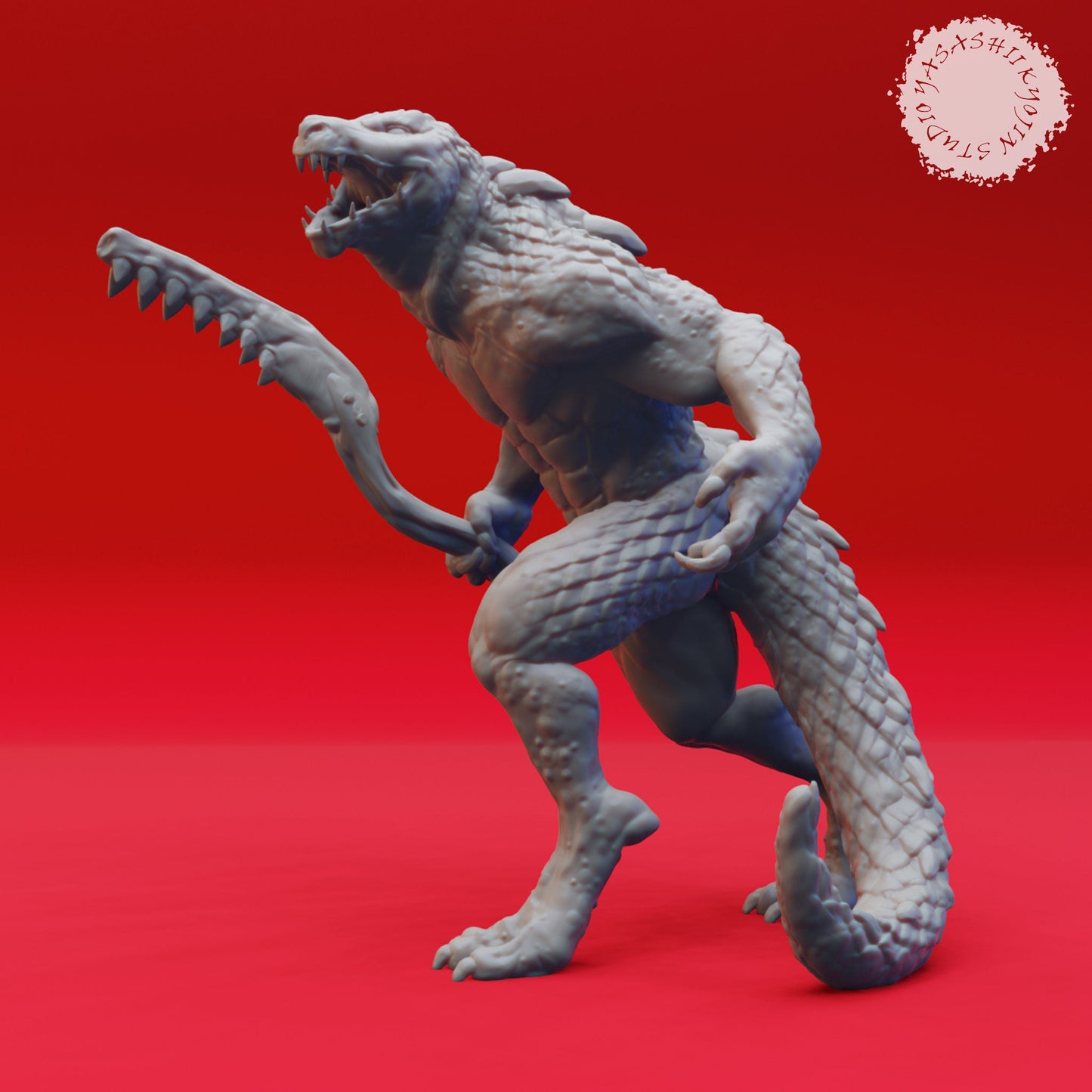 Lizardfolk / designed by Yasashii Kyojin Studio