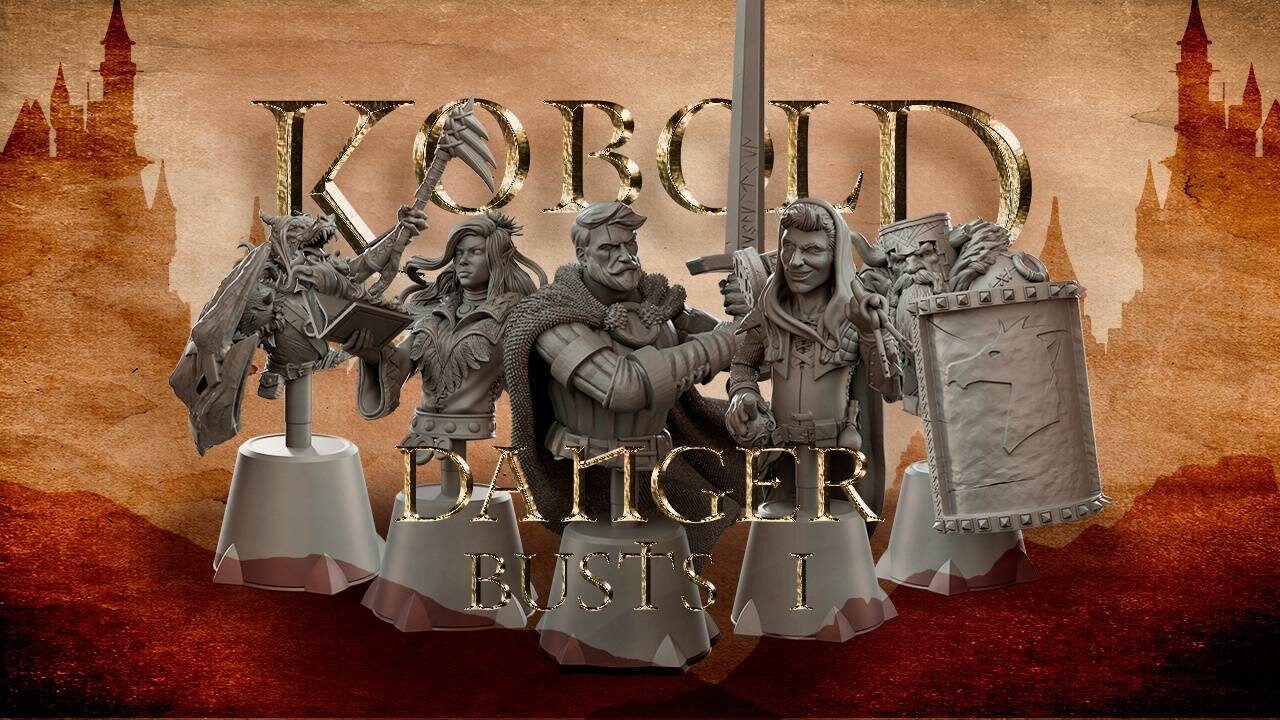 Koboldanger Busts/ Stlflix / Koboldanger