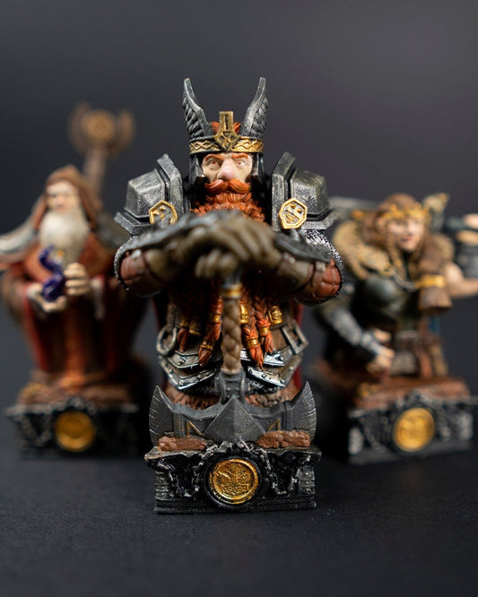 Dwarven Chess Set/ Stlflix / Chess