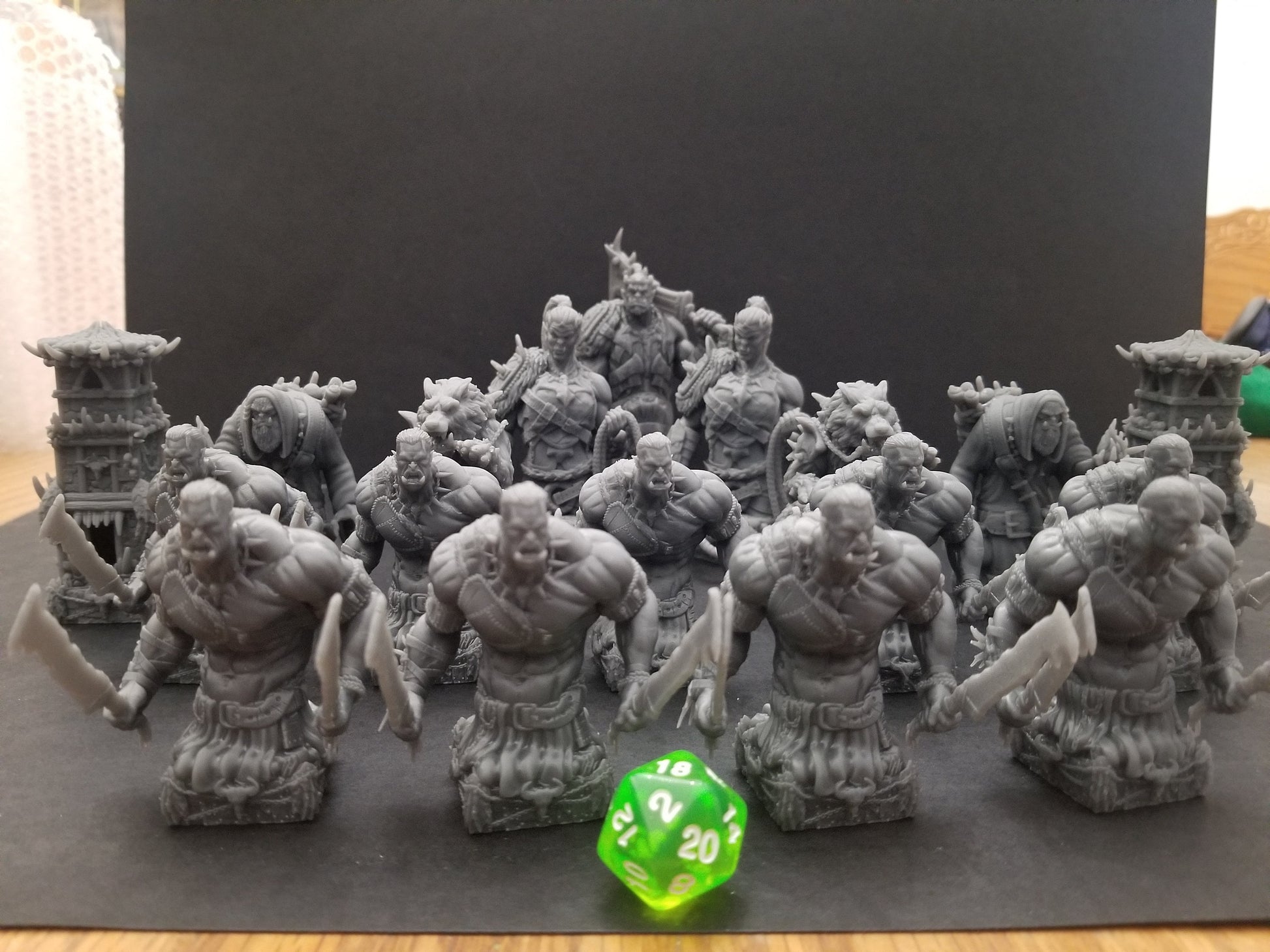 Orc Chess Set/ Stlflix / Chess