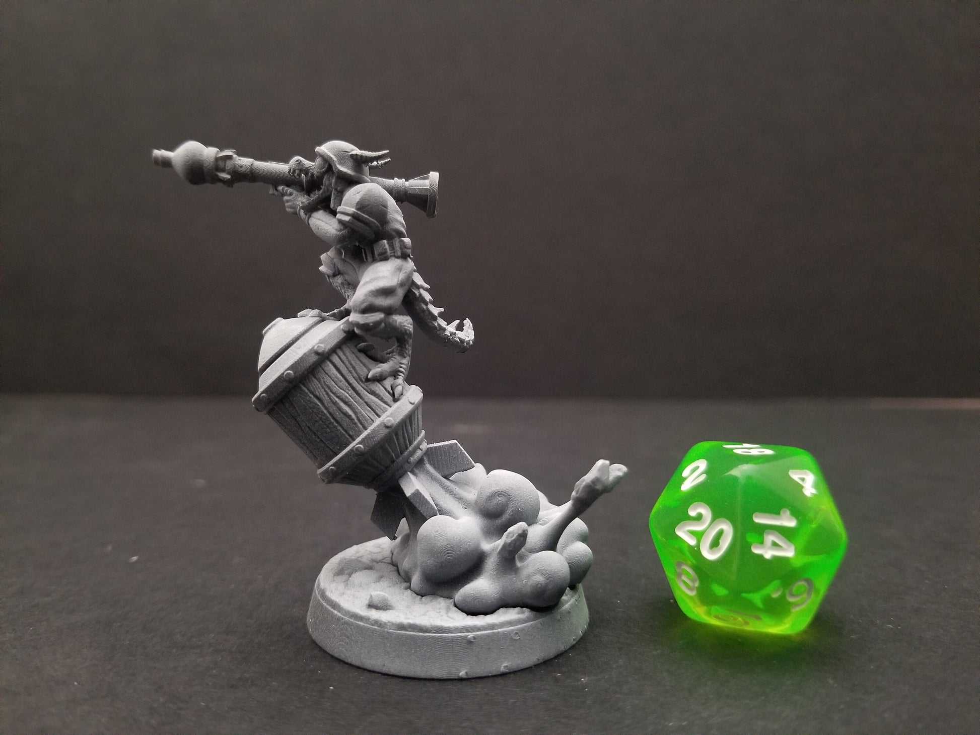 Kobold Rocket Rider / Designed by The Dragon trappers Lodge