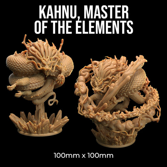 Kahnu, Master of the Elements | Designed by The Dragon Trappers Lodge