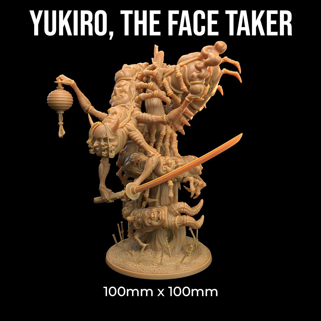 Yukiro, The Face Taker | Designed by The Dragon Trappers Lodge