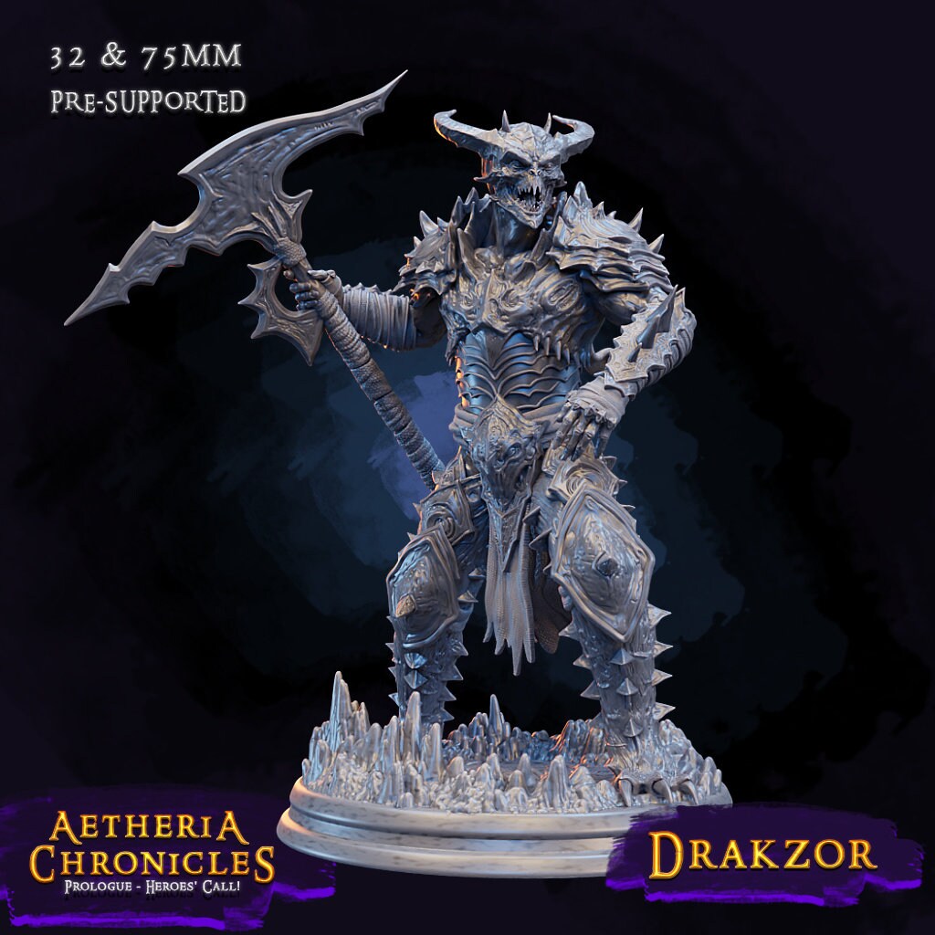 Mystic Makers Miniatures Aetheria Chronicles Characters