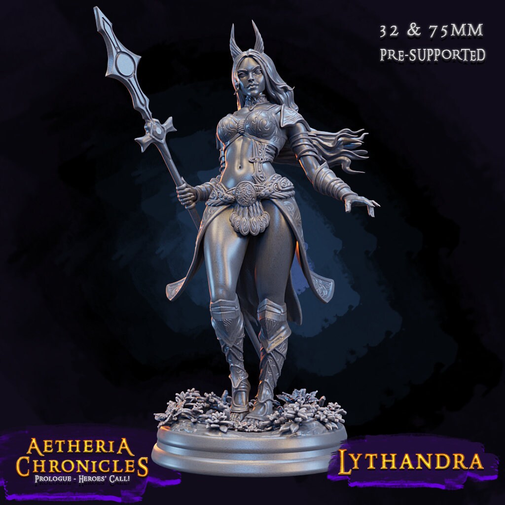 Mystic Makers Miniatures Aetheria Chronicles Characters