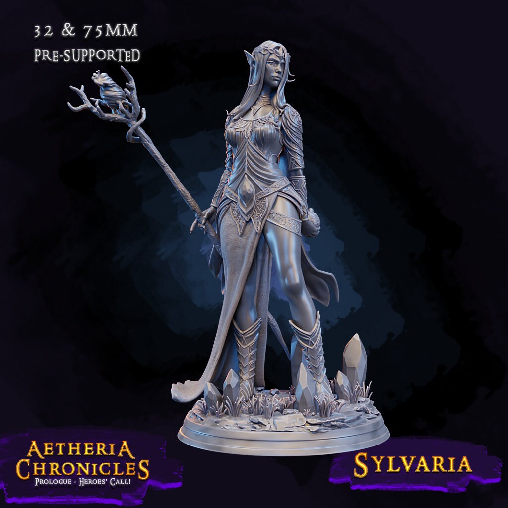 Mystic Makers Miniatures Aetheria Chronicles Characters