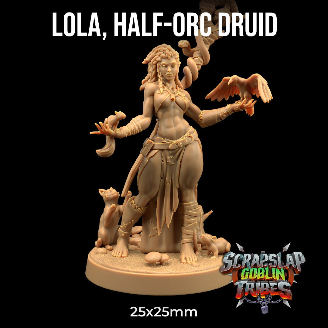 Lola, Half-Orc Druid