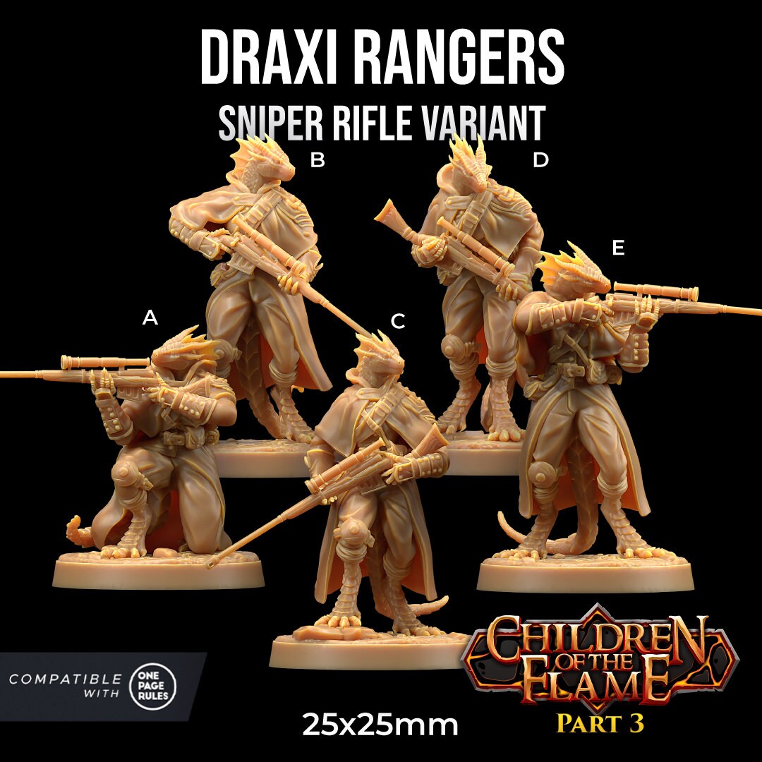 Draxi Rangers | Sniper Rifle Style | Designed by The Dragon trappers Lodge