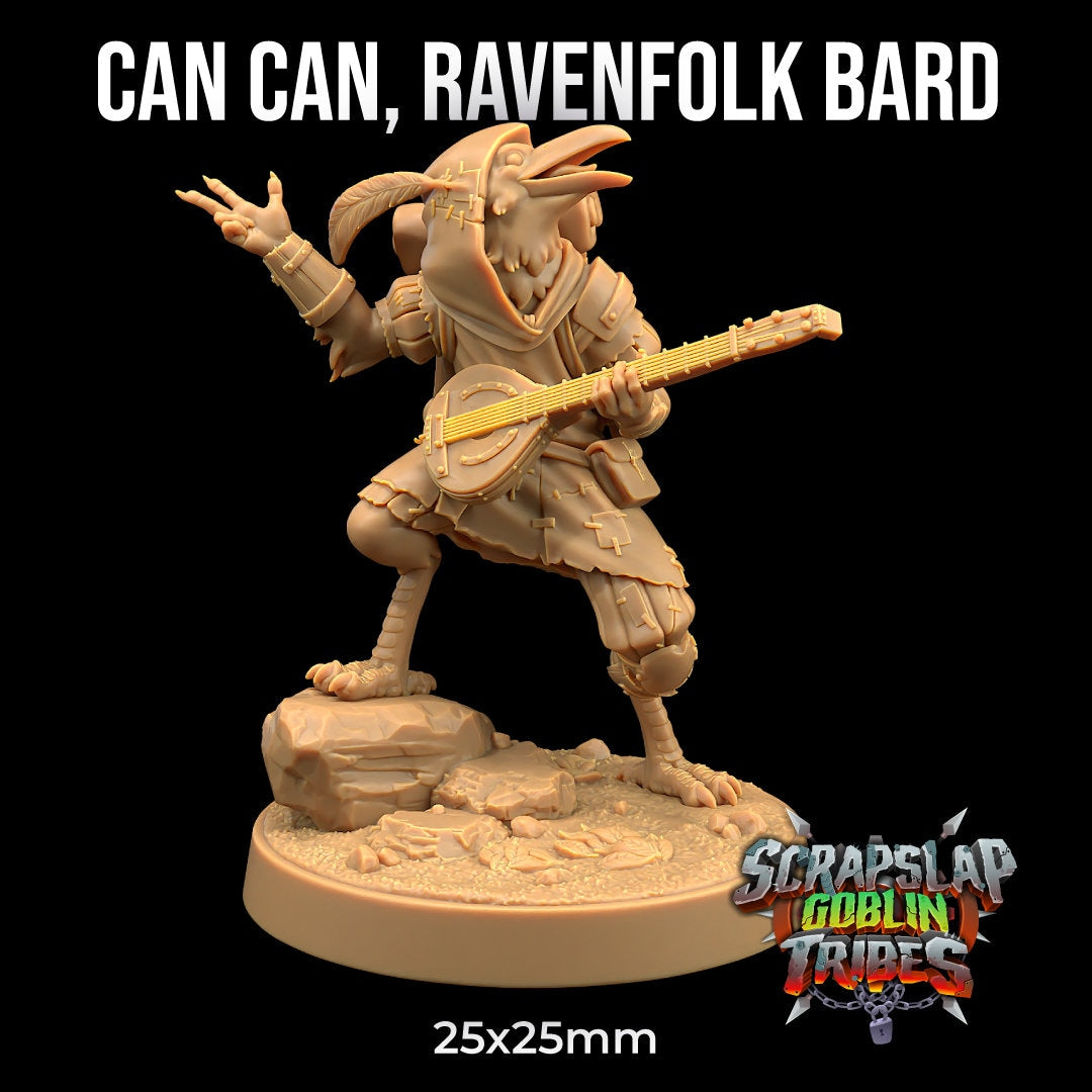 Can Can, the Ravenfolk Bard 