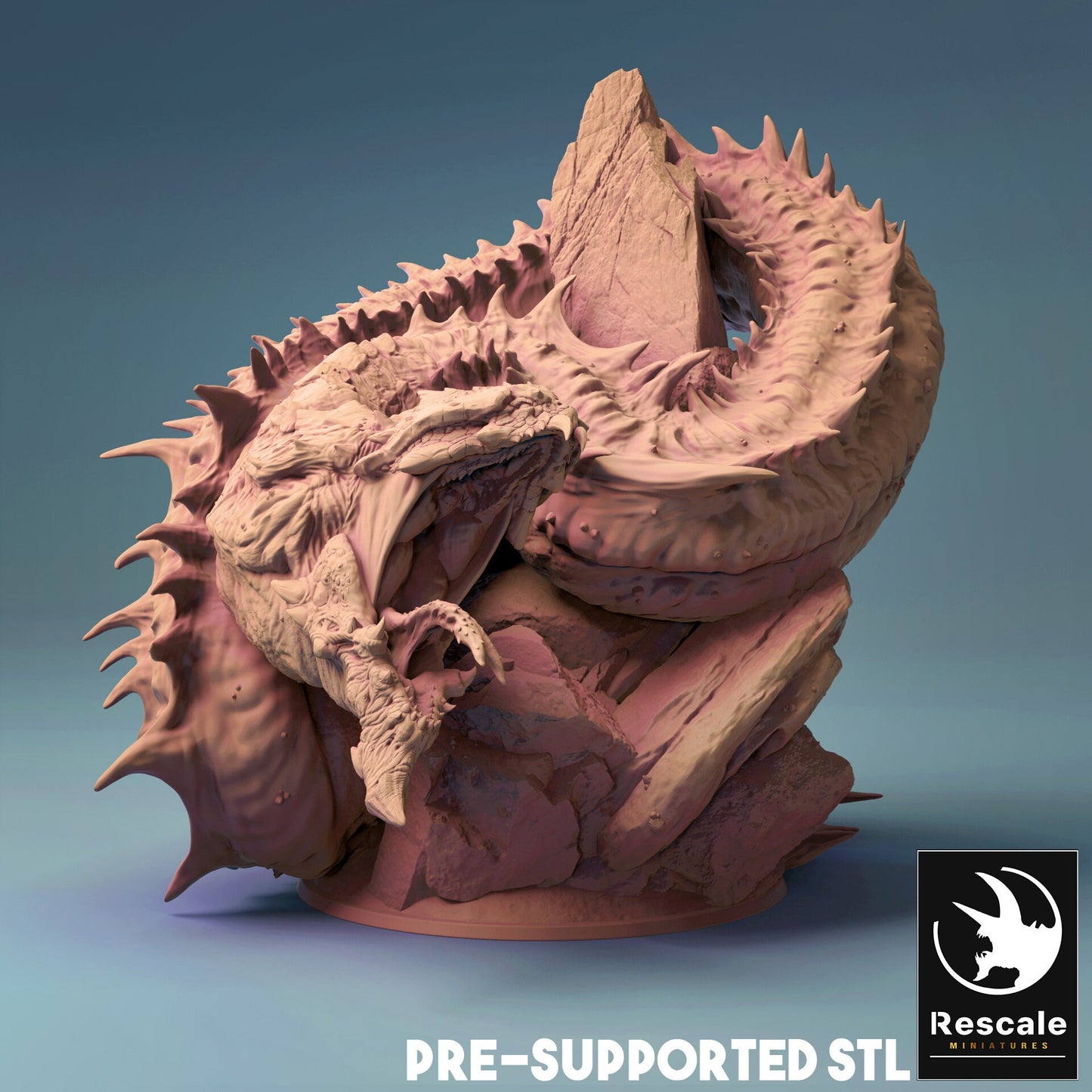 Jormungandr Devouring /Designed by Lord of the Print