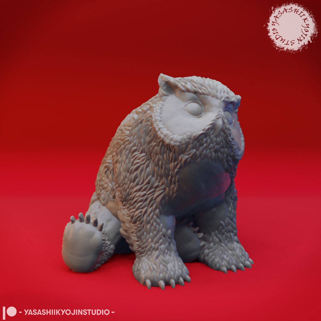 Owlbear / Designed by Yasashii Kyojin Studio