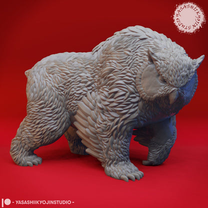 Owlbear / Designed by Yasashii Kyojin Studio