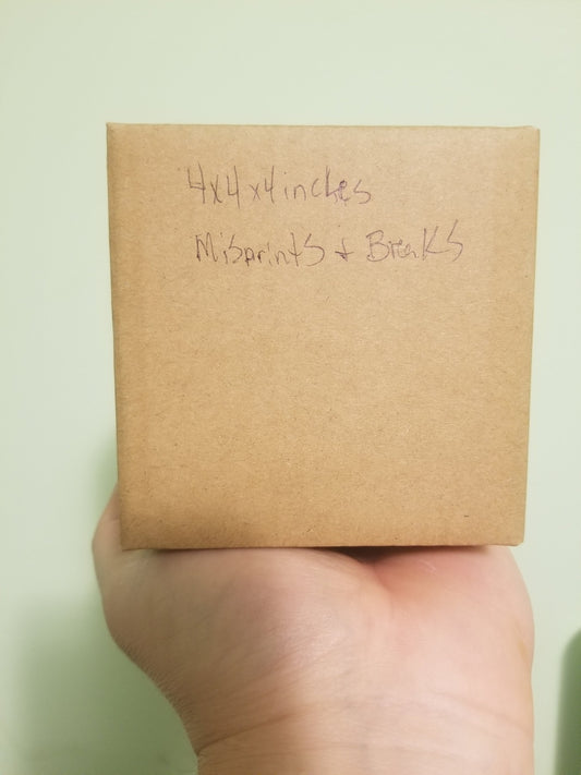 Misprinted and Broken Minis Box Number 1