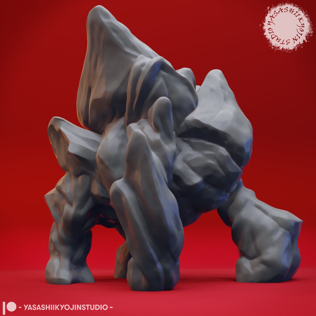 Ice Golem / Designed by Yasashii Kyojin Studio