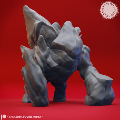 Ice Golem / Designed by Yasashii Kyojin Studio